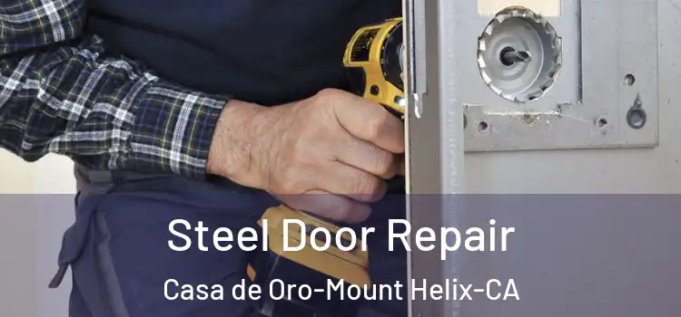 Steel Door Repair Casa de Oro-Mount Helix-CA